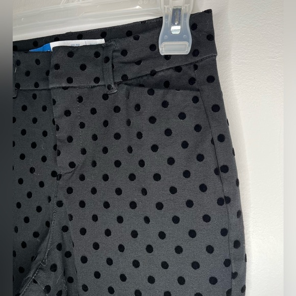 NWOT Polka Dot Skinny High Rise Pants - Picture 5 of 6